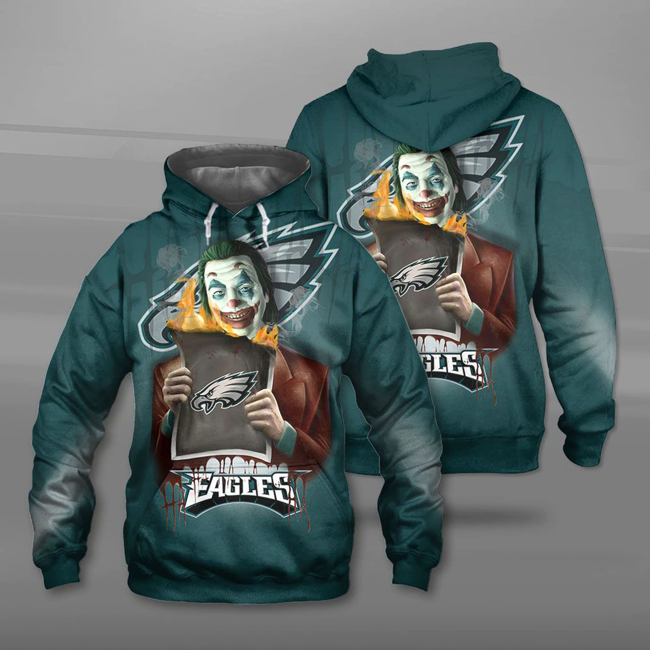 PHILADELPHIA EAGLES 3D HOODIE PPEE018