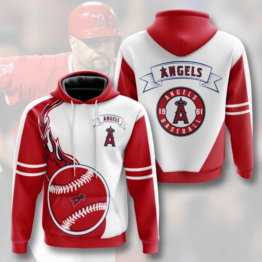 LOS ANGELES ANGELS 3D HOODIES LAA001