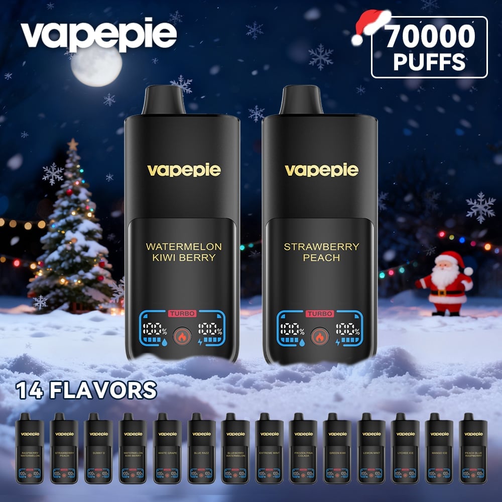 Lychee Ice & Vapepie Mega 70K Puffs Disposable Vape