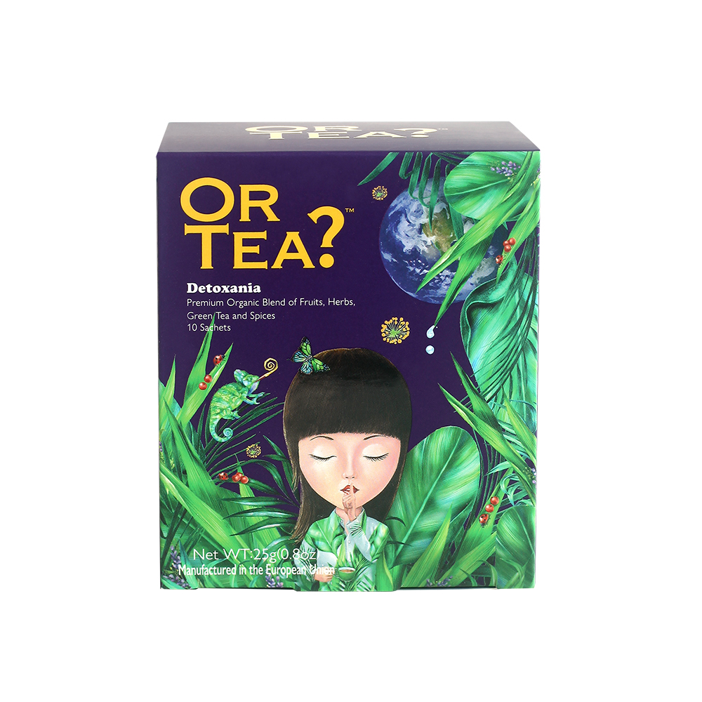 Or Tea Organic Detoxania 10-Sachet Teabag Pillows