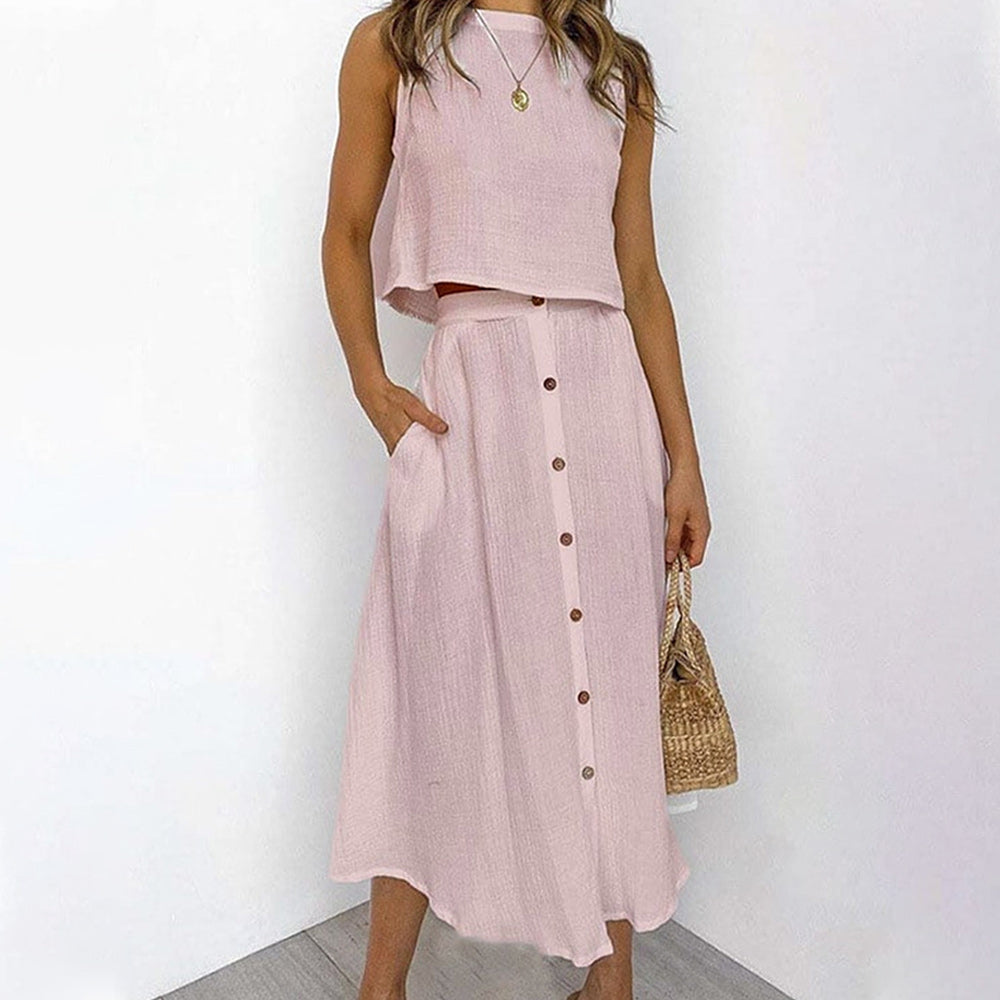 Castillotigo™ Nuevo conjunto de dos piezas casual de moda para damas