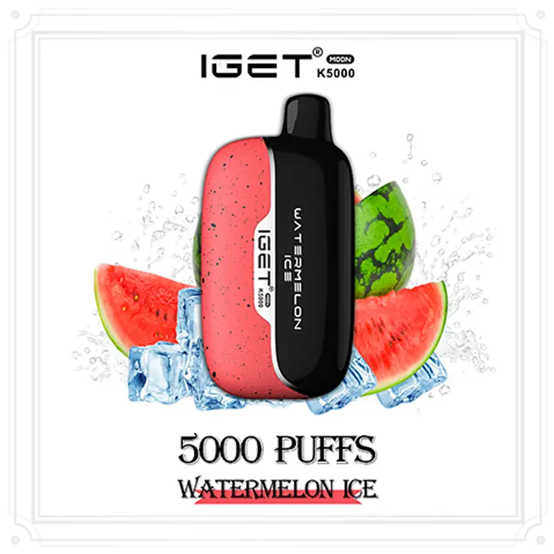 Watermelon Ice – IGET Moon 5000 Puffs