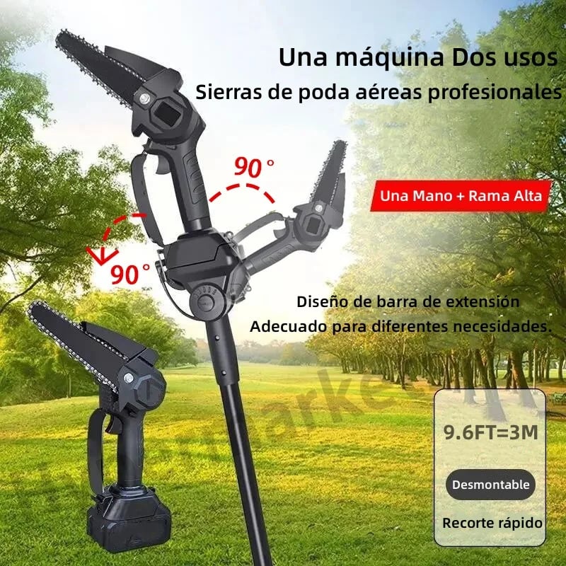 (Oferta de último día) 🌳 Sierra de pértiga multifuncional telescópica