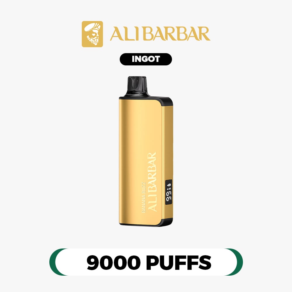 ALIBARBAR INGOT 9000 PUFFS【Exclusive Australian Warehouse Deals】