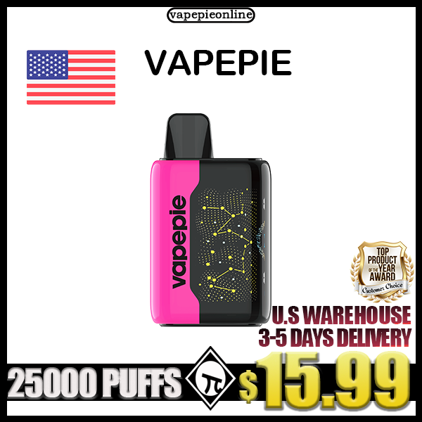 ✨Geek Bar upgrade🌌VAPEPIE 25000 PUFFS - Star Sky Curved Screen