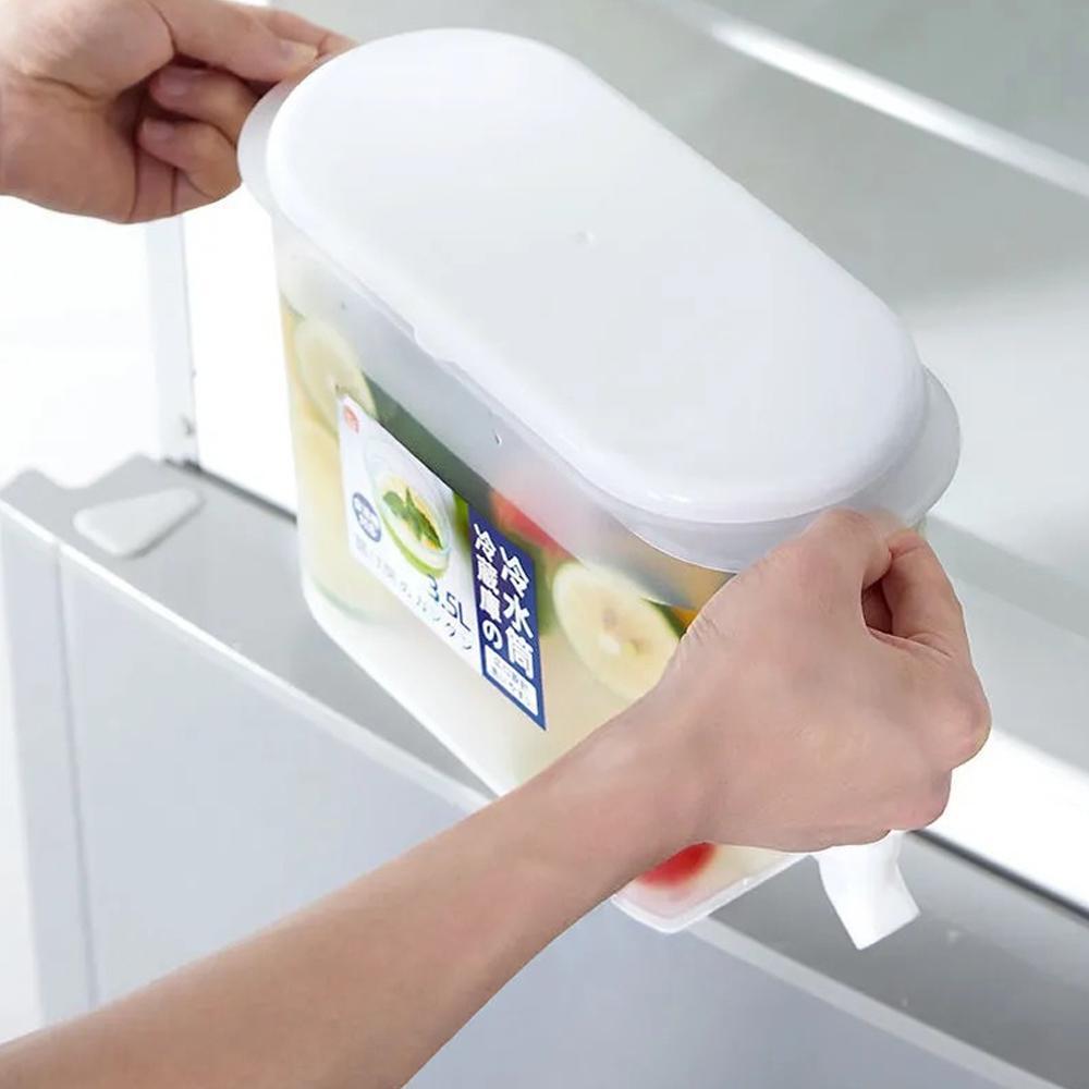 Higomore™ 3.5L Refrigerator Tea Bucket With Faucet