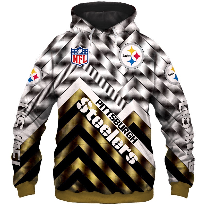 PITTSBURGH STEELERS 3D HOODIE PPSS016