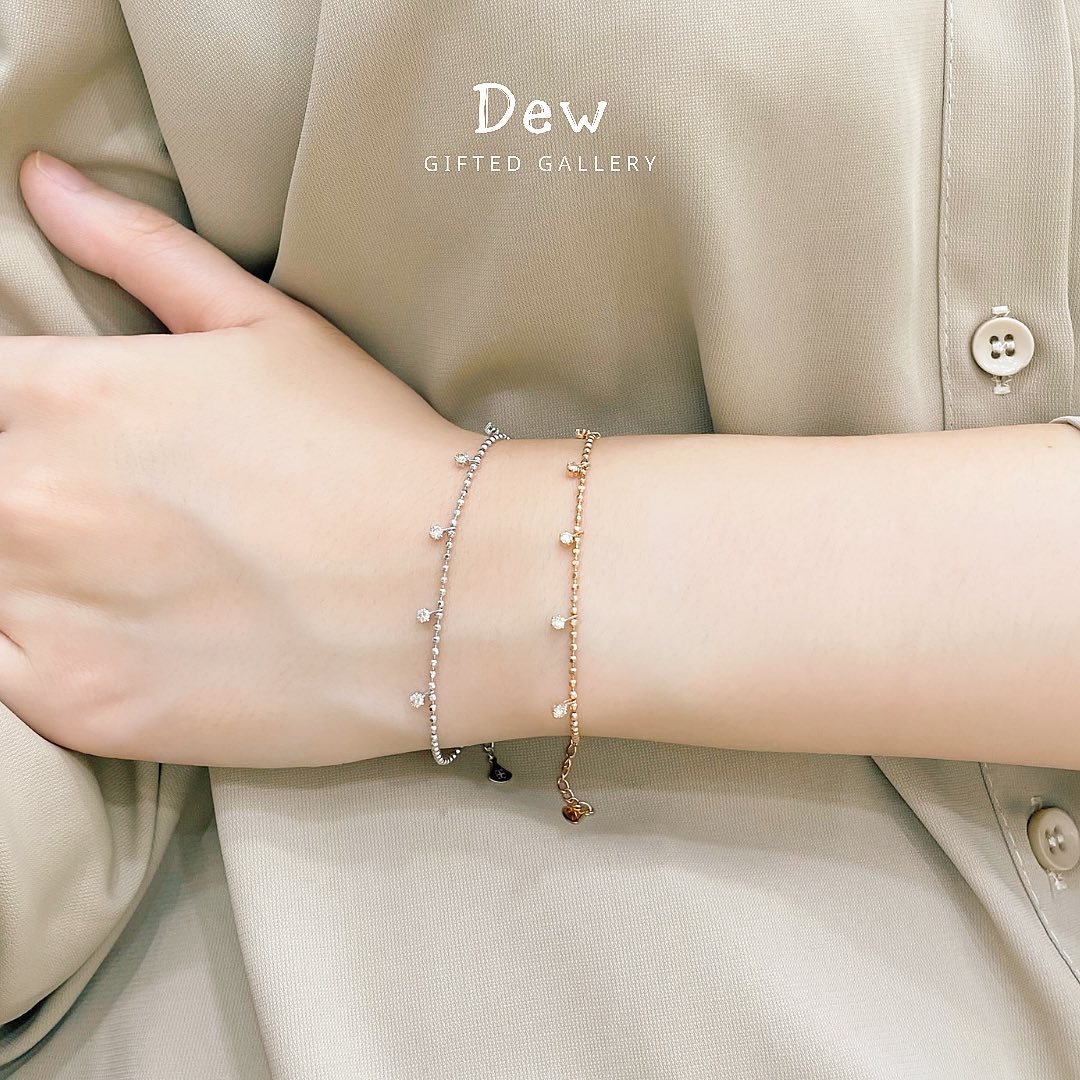 Dew Diamond Bracelet by Gifted Gallery
