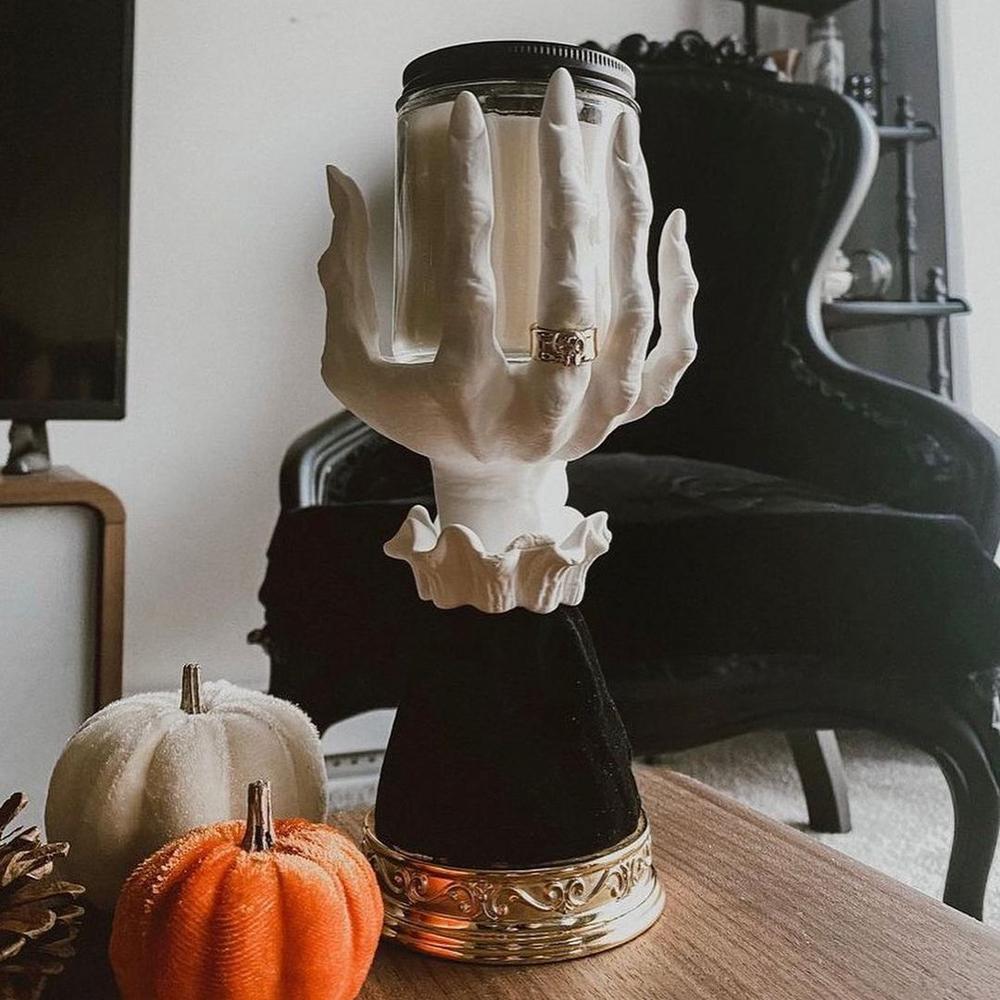 Higomore™ Halloween decoration crafts Witch Hand Pedestal
