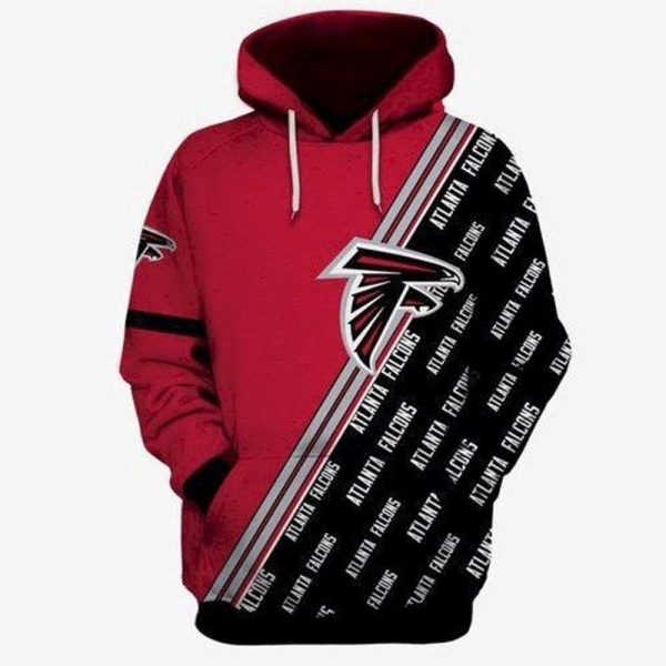 ATLANTA FALCONS 3D HOODIE SKULL 113