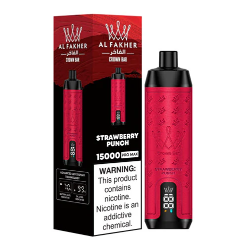 AL FAKHER 15000-Strawberry Punch(HOT)