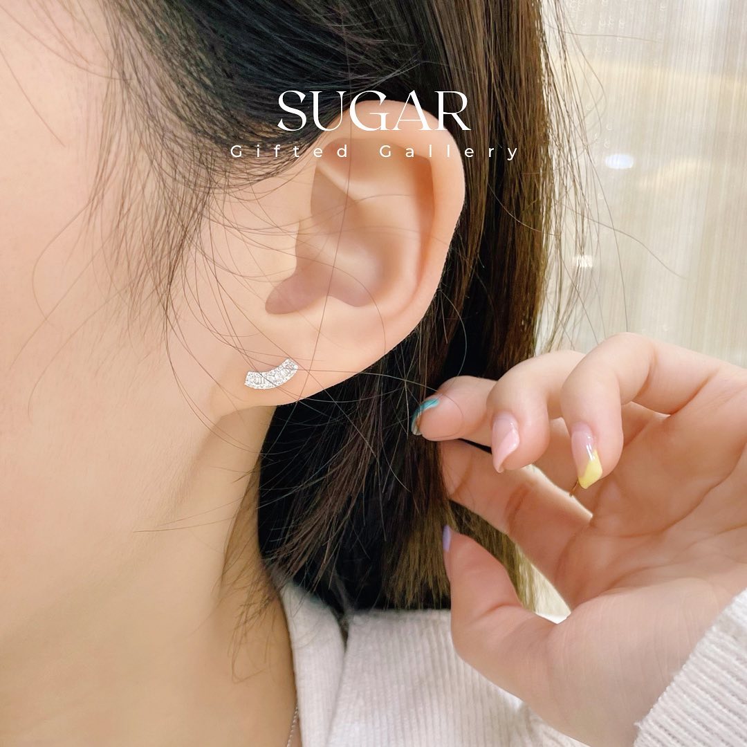 0.22ct Sugar Smile Earrings by Gifted Gallery