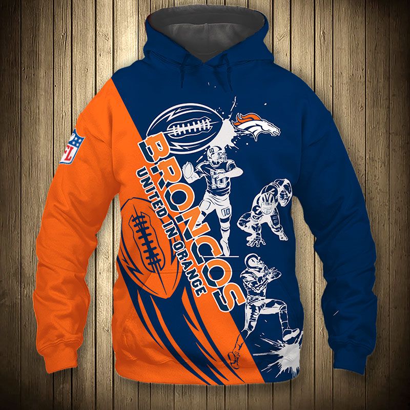 DENVER BRONCOS 3D HOODIE DDBB003