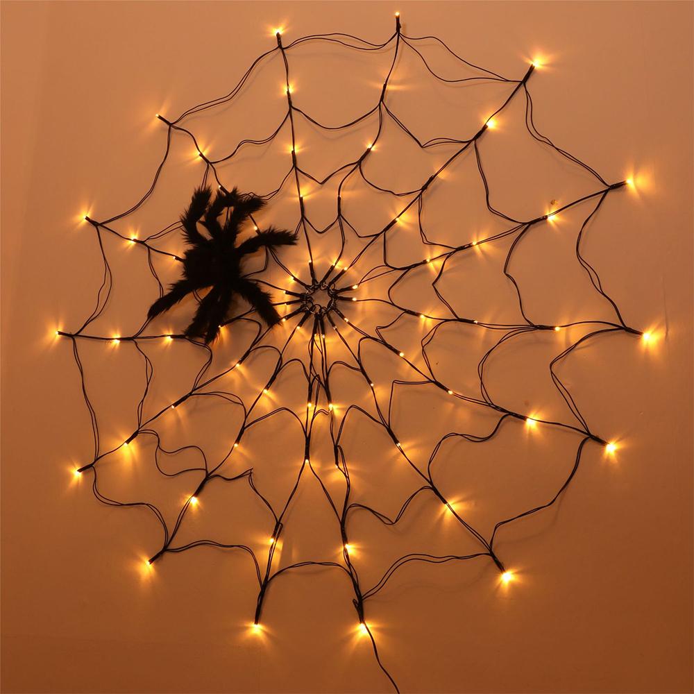Higomore™ LED Halloween Spider Web Light