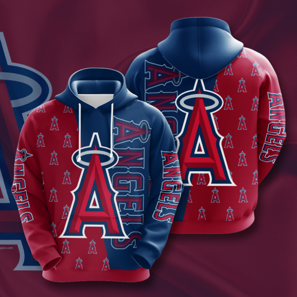 LOS ANGELES ANGELS 3D HOODIES LAA015