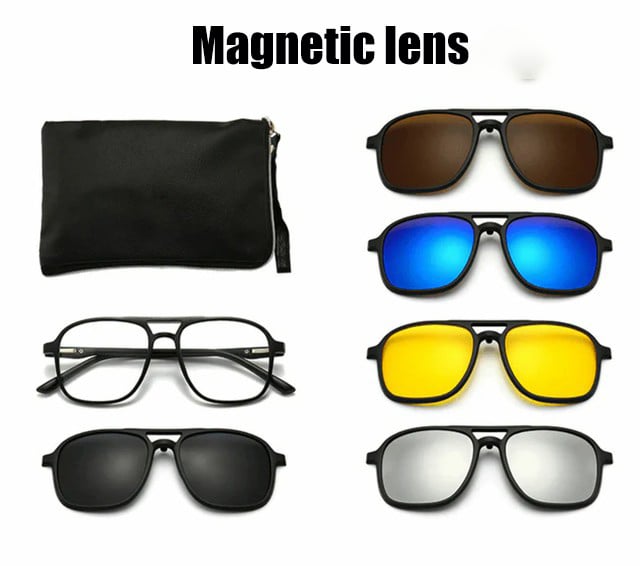 🔥Replaceable lens🔥6 -in -1 Sunglasses