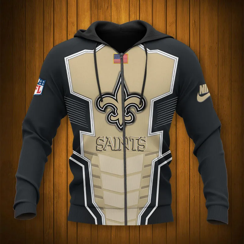 NEW ORLEANS SAINTS 3D HOODIE TTB4321