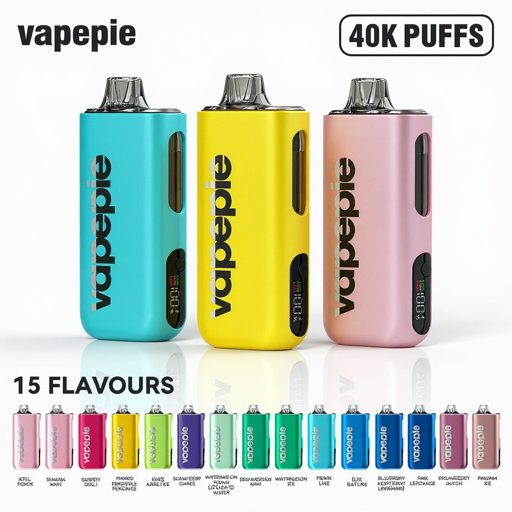 🥇Vapepie Max 40K Puffs Disposable Vape California Fast Shipping 2025