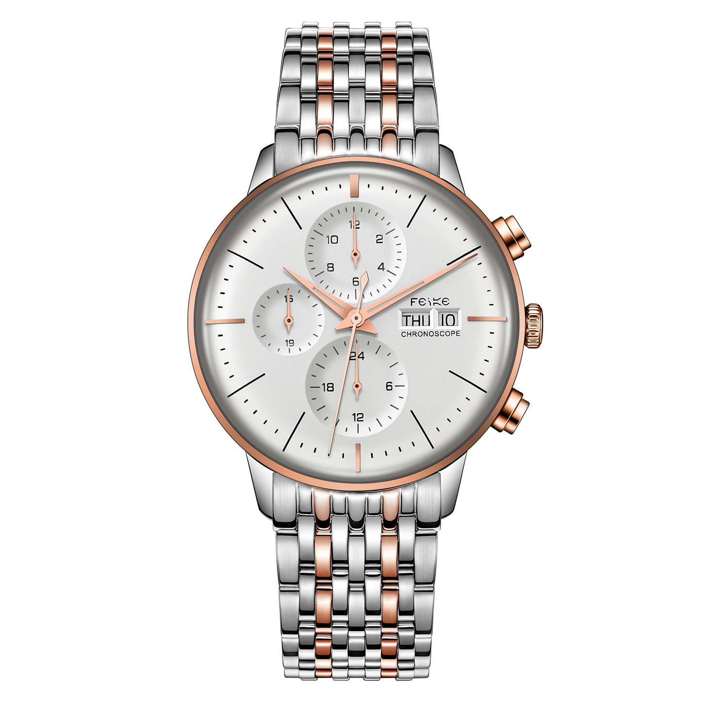 FM022 Multi Sub Dials Mechanical Dresswatch