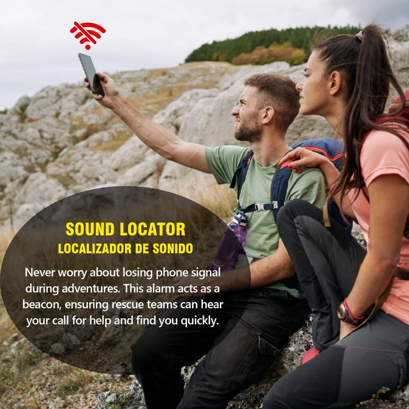 🔥LAST DAY 49% OFF - 130dB Personal Safety Alarm with LED Light