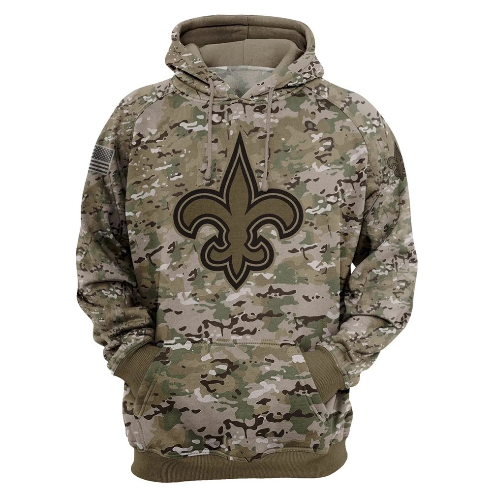 NEW ORLEANS SAINTS 3D HOODIE NNOS004