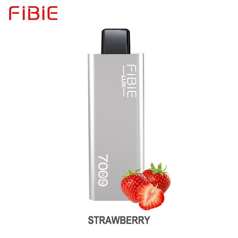 Strawberry Flavor Disposable Vape | FIBIE 7000 Puffs