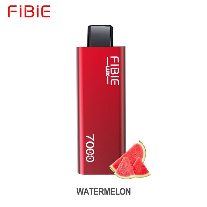 Watermelon Flavor Disposable Vape | FIBIE 7000 Puffs Red