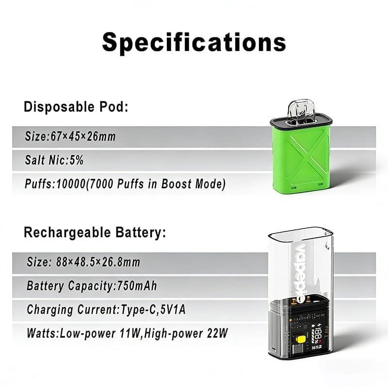 VAPEPIE Flex Switch 10000 Puffs Disposable Vape | Budget-Friendly