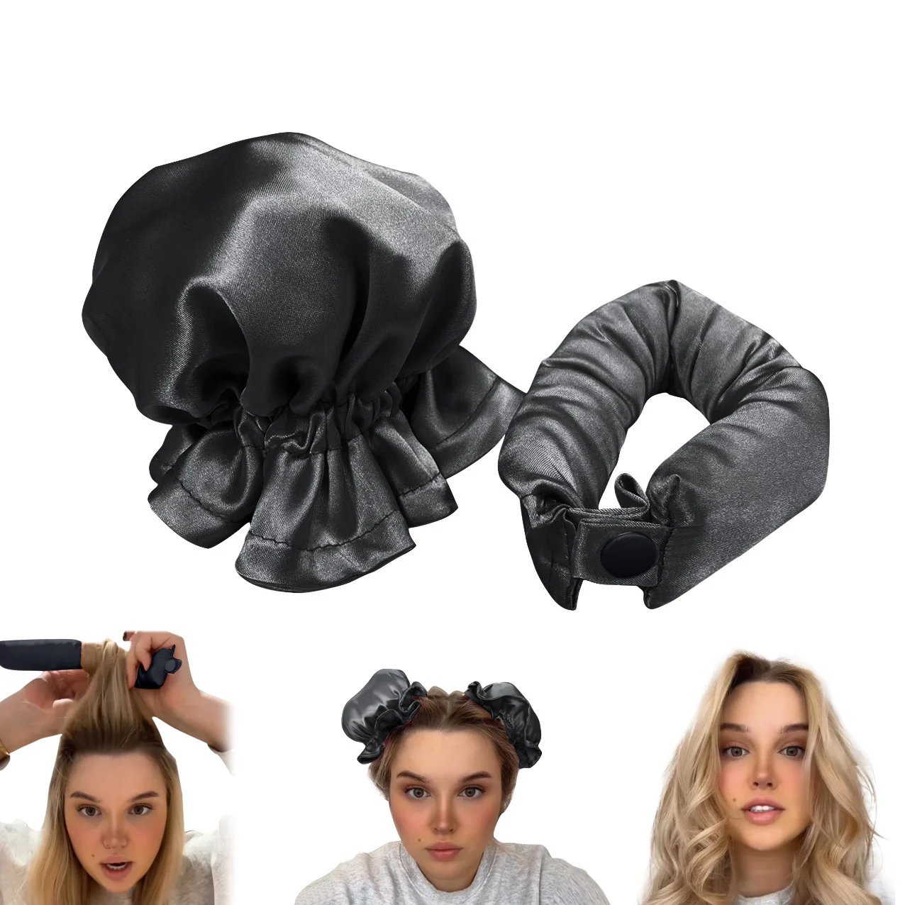🔥LAST DAY 49% OFF🔥Satin Heatless Curling Set