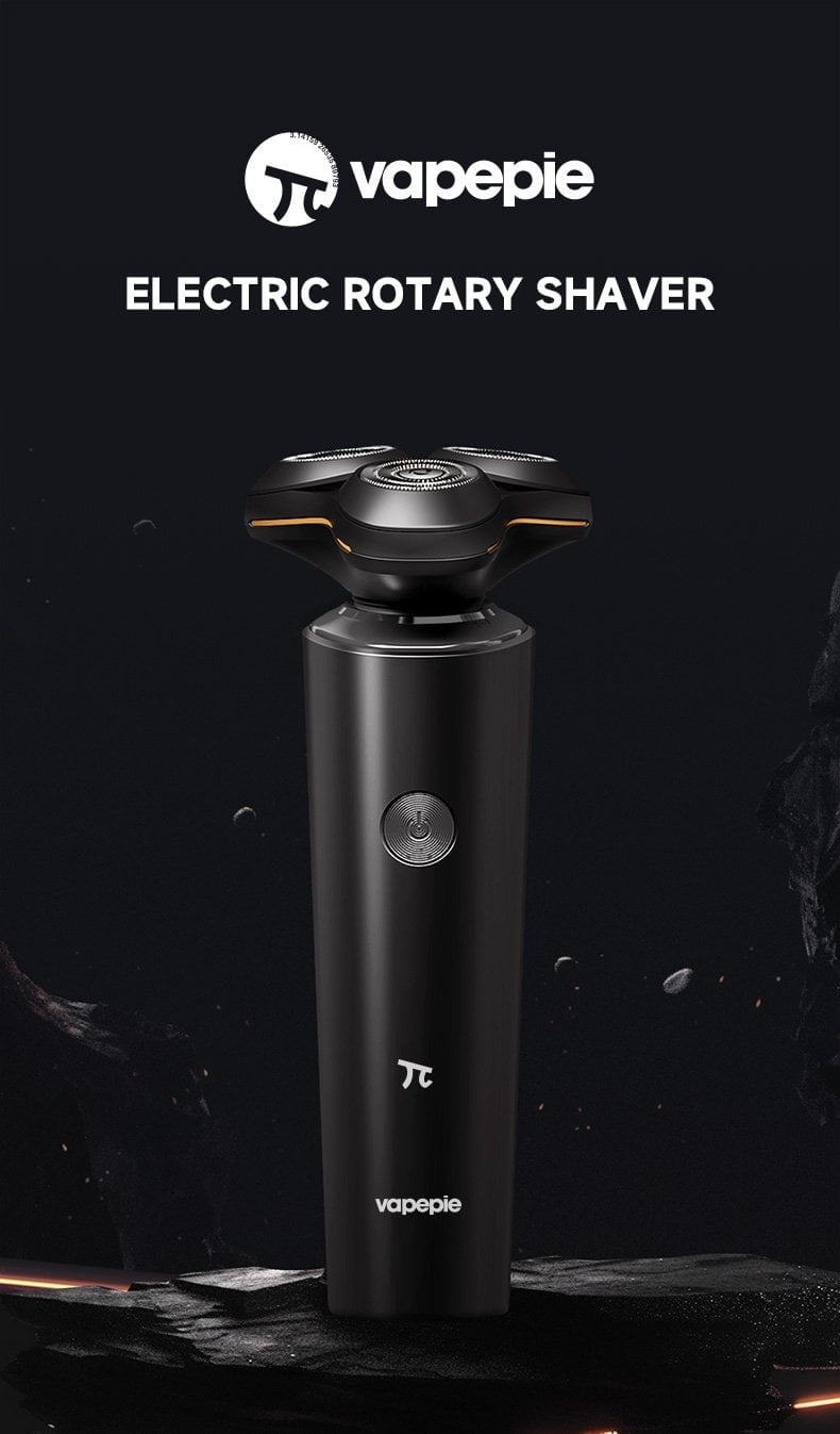VAPEPIE X8 Electric Rotary Shaver – Waterproof Cordless Rechargeable Razor for Men, Smooth Close Shave, Travel-Ready Grooming Tool
