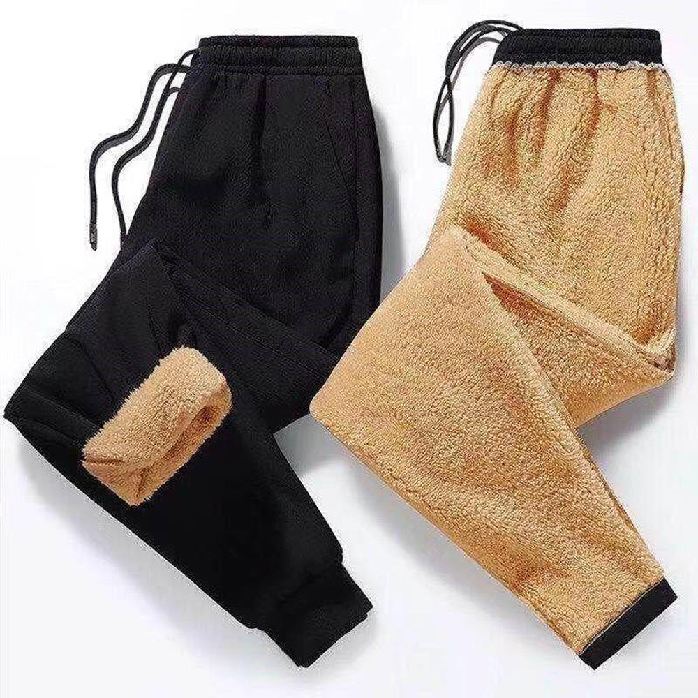 Castillotigo™ Otoño e invierno nuevos pantalones deportivos casuales de lana para hombres