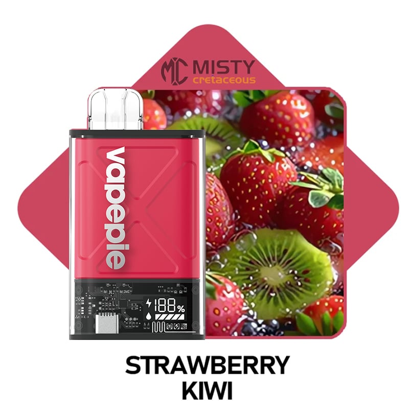 Strawberry Kiwi&Vapepie 12000 PUFFS