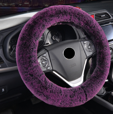 The Softest and Finest Plush Steering Wheel Cover