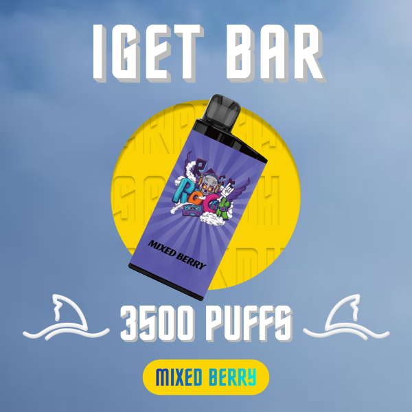 IGET Bar 3500 Puffs🔥Delivery in 3-5 days!🔥