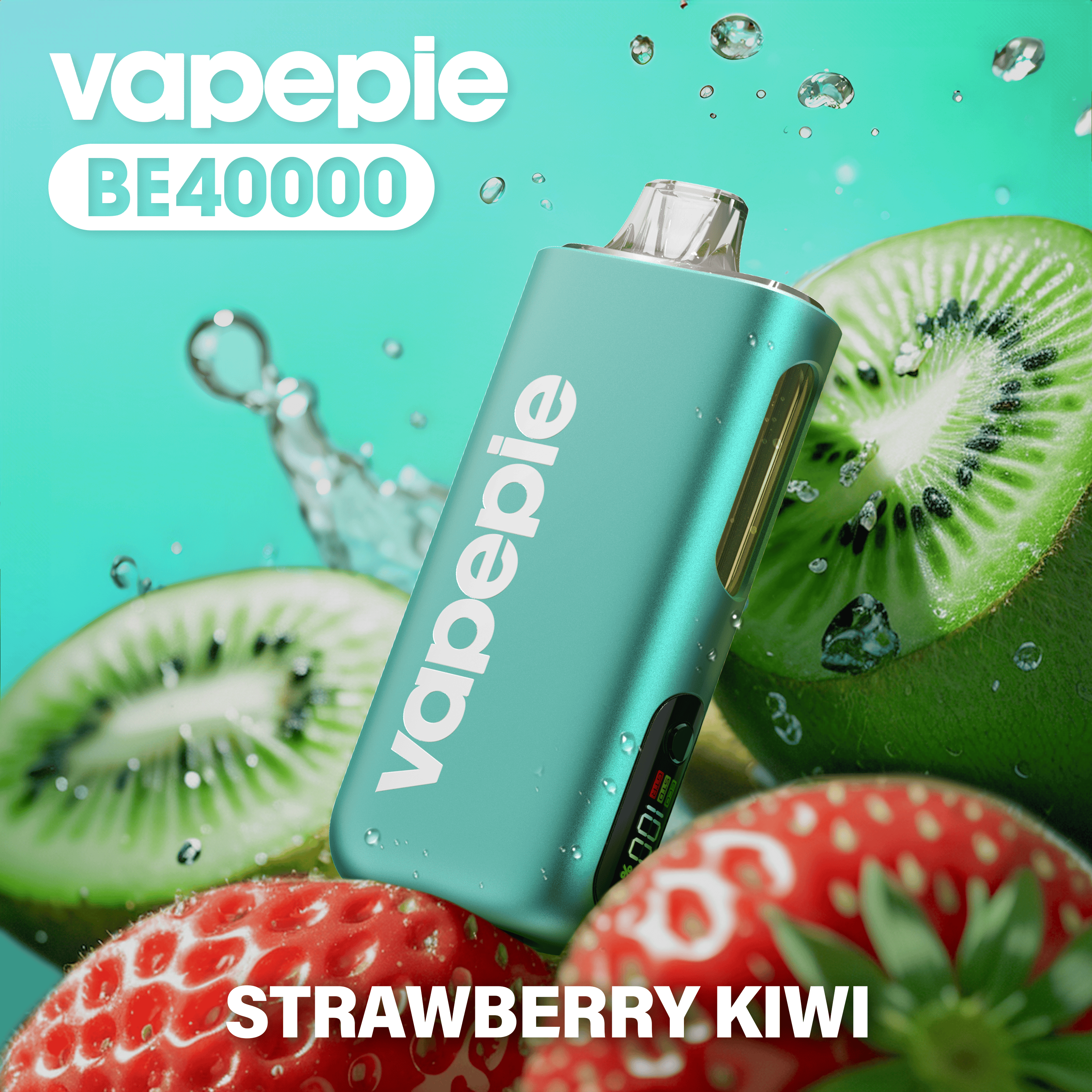 STRAWBERRY KIWI & VAPEPIE Max 40000 PUFFS