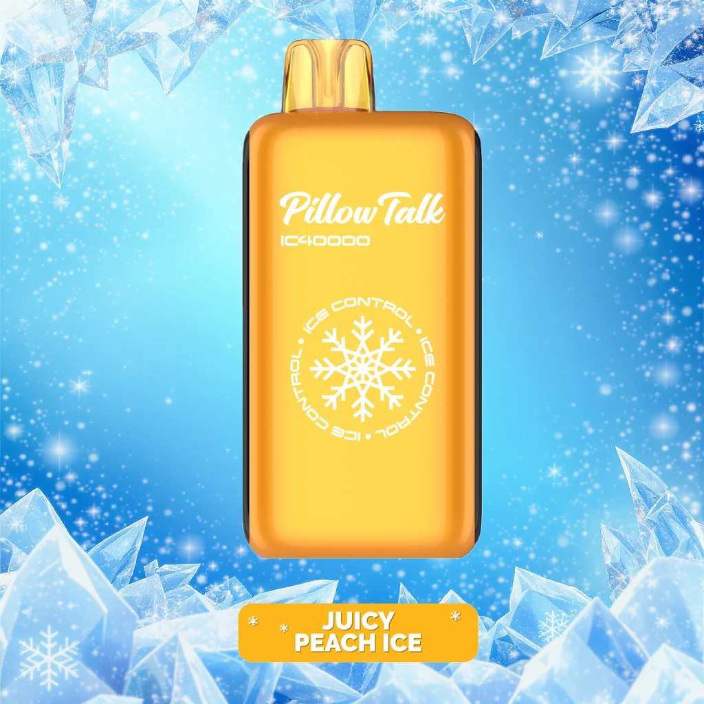 JUICY PEACH ICE & PILLOW TALK Max 40000 PUFFS